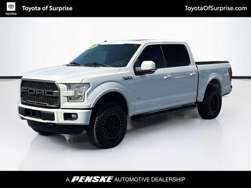 OXFORD WHITE 2016 Ford F-150 Lariat