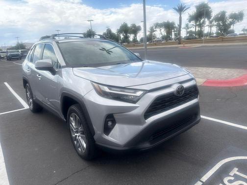 Silver Sky Metallic 2023 Toyota RAV4 XLE Premium