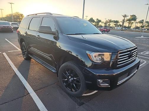 Midnight Black Metallic 2021 Toyota Sequoia Nightshade