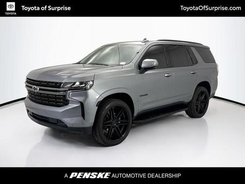 Satin Steel Metallic 2022 Chevrolet Tahoe 4WD RST