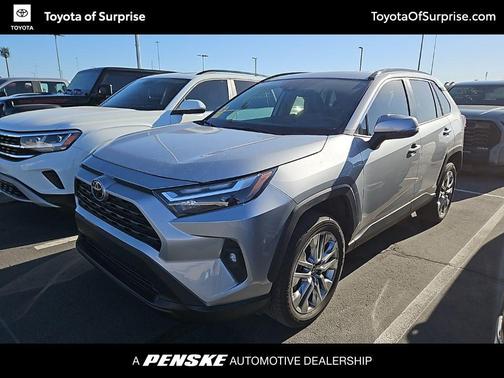Silver Sky Metallic 2024 Toyota RAV4 XLE Premium