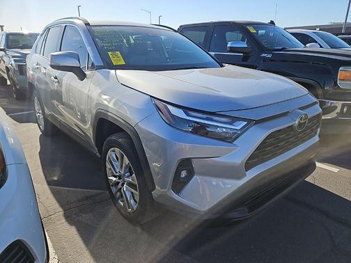 Silver Sky Metallic 2024 Toyota RAV4 XLE Premium