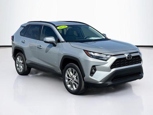 Silver Sky Metallic 2024 Toyota RAV4 XLE Premium