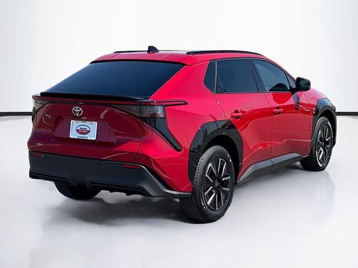 Supersonic Red 2026 Toyota bZ XLE Plus