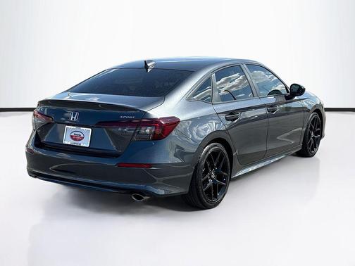 Gray Metallic 2025 Honda Civic Sport