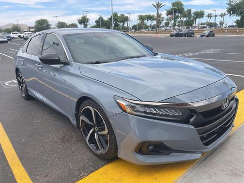 Lunar Silver Metallic 2022 Honda Accord Sport 1.5T