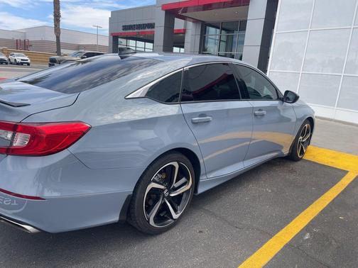Lunar Silver Metallic 2022 Honda Accord Sport 1.5T