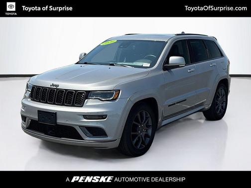 Billet Silver Metallic Clearcoat 2020 Jeep Grand Cherokee High Altitude