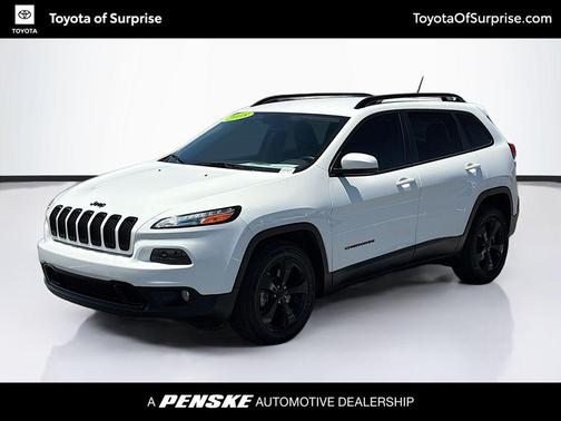 Bright White Clearcoat 2018 Jeep Cherokee Latitude