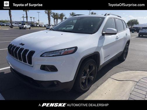 Bright White Clearcoat 2018 Jeep Cherokee Latitude