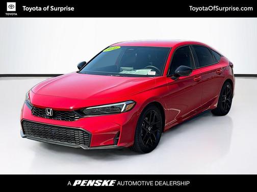 Rallye Red 2026 Honda Civic Sport