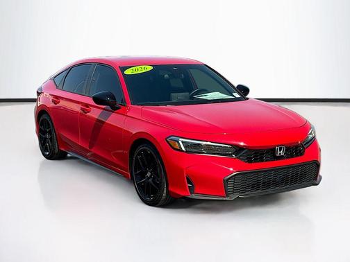 Rallye Red 2026 Honda Civic Sport