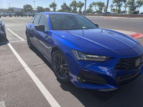 Apex Blue Pearl 2024 Acura TLX A-Spec