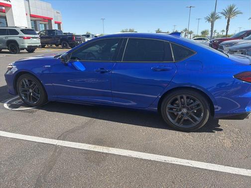 Apex Blue Pearl 2024 Acura TLX A-Spec