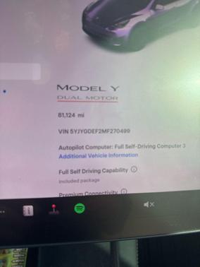 2021 Tesla Model Y Performance Dual Motor All-Wheel Drive