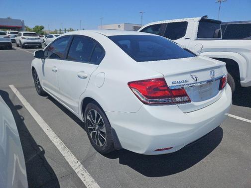White Orchid 2013 Honda Civic EX-L