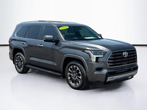 Magnetic Gray Metallic 2025 Toyota Sequoia Limited