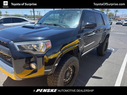 Midnight Black Metallic 2017 Toyota 4Runner TRD Off Road Premium