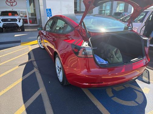 Red Multi-Coat 2022 Tesla Model 3 Long Range