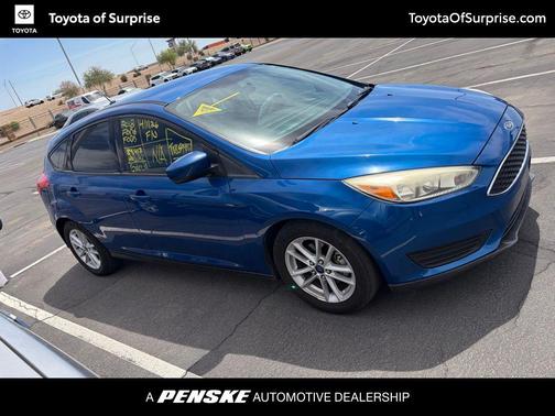 LIGHTNING BLUE 2018 Ford Focus SE