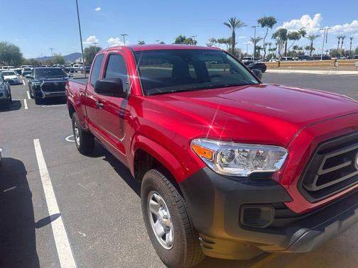 Barcelona Red Metallic 2021 Toyota Tacoma SR