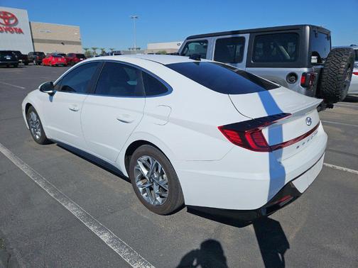Serenity White 2023 Hyundai SONATA SEL
