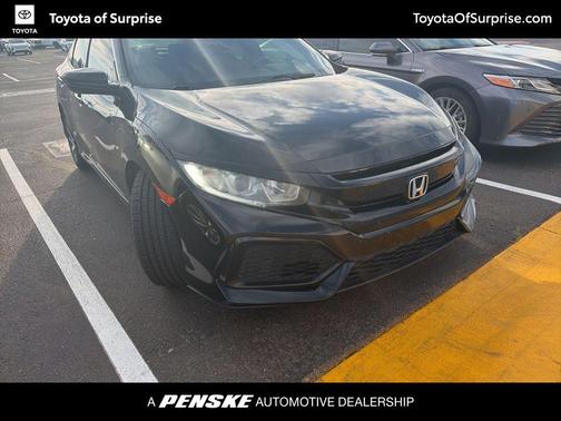 Crystal Black Pearl 2018 Honda Civic LX