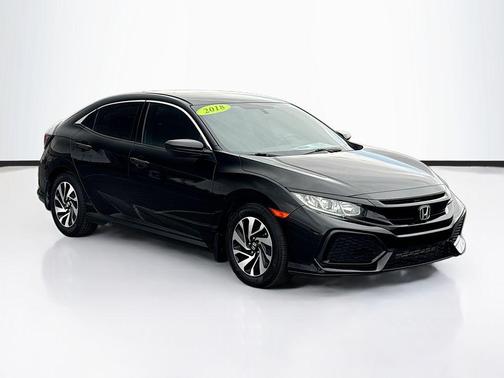 Crystal Black Pearl 2018 Honda Civic LX