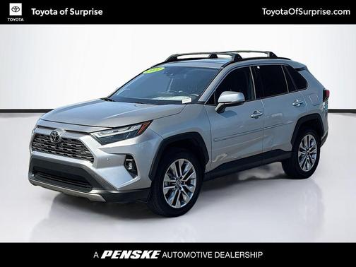 Silver Sky Metallic 2022 Toyota RAV4 Limited
