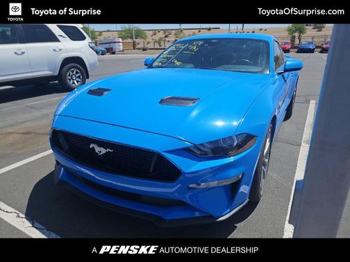 GRABBER BLUE METALLIC 2022 Ford Mustang GT Premium