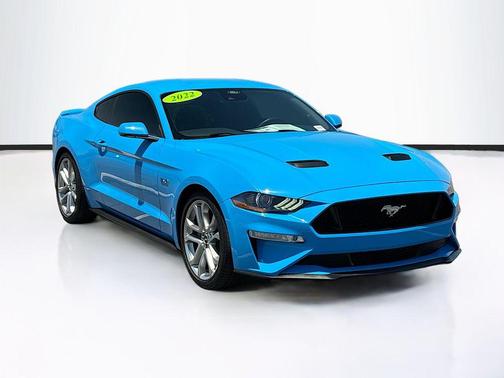 GRABBER BLUE METALLIC 2022 Ford Mustang GT Premium