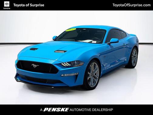 GRABBER BLUE METALLIC 2022 Ford Mustang GT Premium