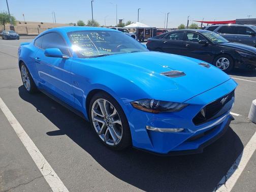 GRABBER BLUE METALLIC 2022 Ford Mustang GT Premium