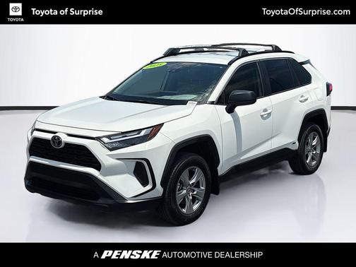 Ice Cap 2025 Toyota RAV4 Hybrid LE