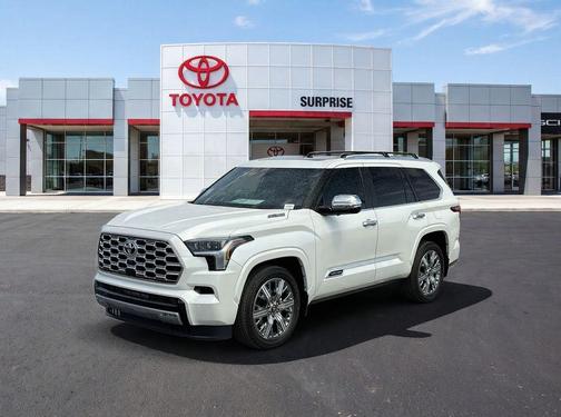 Wind Chill Pearl 2026 Toyota Sequoia Capstone