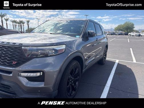 Carbonized Gray Metallic 2021 Ford Explorer ST