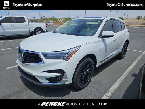 Platinum White Pearl 2020 Acura RDX Technology Package