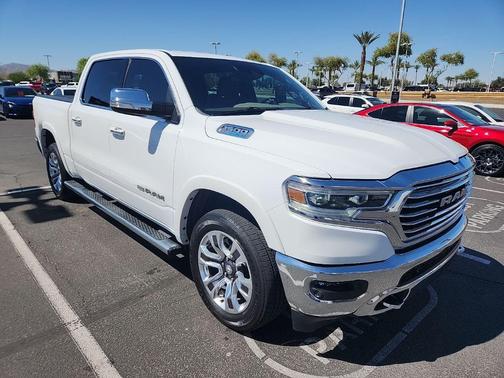 Bright White Clearcoat 2022 RAM 1500 Longhorn