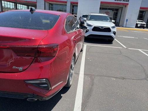 Currant Red 2021 Kia Forte LXS