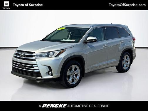 Celestial Silver Metallic 2017 Toyota Highlander Limited