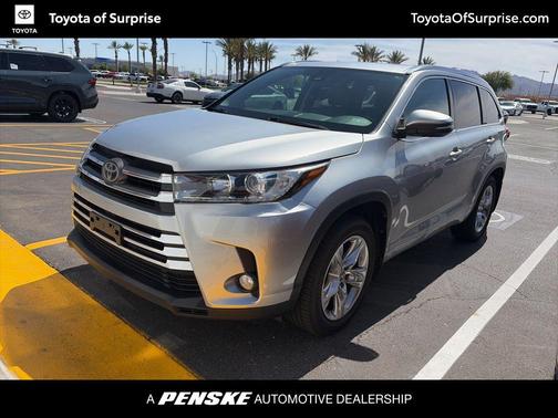 Celestial Silver Metallic 2017 Toyota Highlander Limited