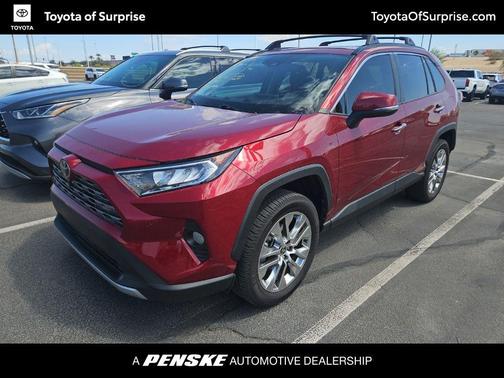 Ruby Flare Pearl 2021 Toyota RAV4 Limited