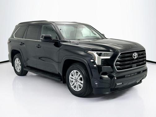 Midnight Black Metallic 2025 Toyota Sequoia SR5