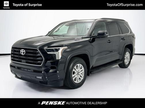 Midnight Black Metallic 2025 Toyota Sequoia SR5