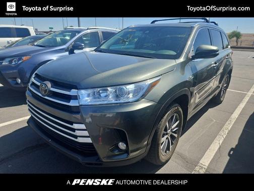 Alumina Jade Metallic 2018 Toyota Highlander XLE