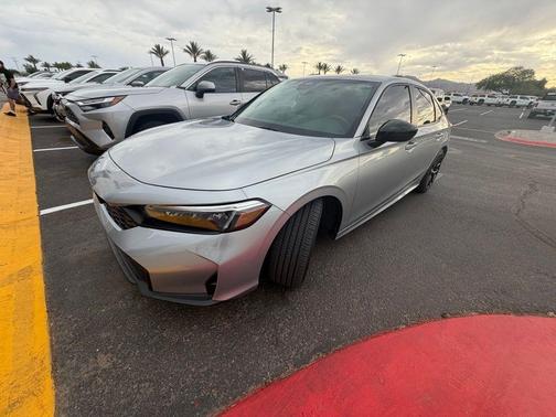 Silver Metallic 2025 Honda Civic Sport