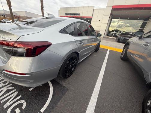 Silver Metallic 2025 Honda Civic Sport
