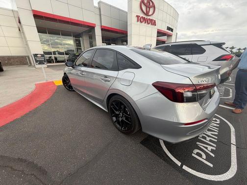 Silver Metallic 2025 Honda Civic Sport