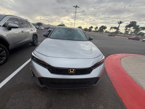 Silver Metallic 2025 Honda Civic Sport