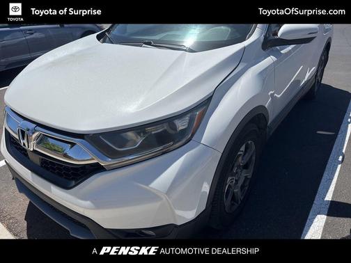 Platinum White Pearl 2019 Honda CR-V EX